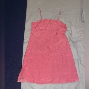 & Other Stories pink mini dress